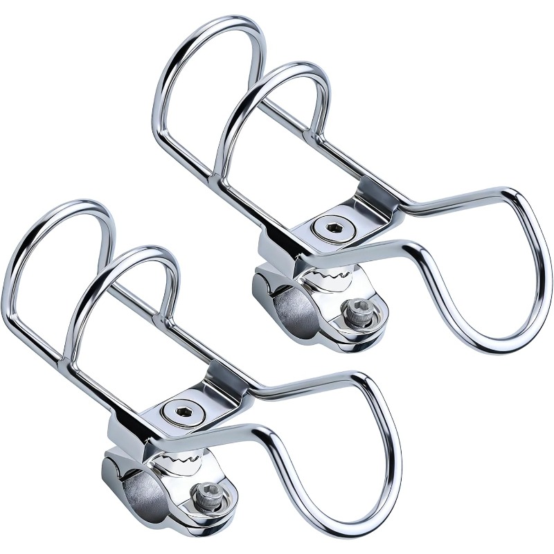 Fishing Kayak Rod Holder - 2 Stück 316 Edelstahl Angelrutenhalter 360