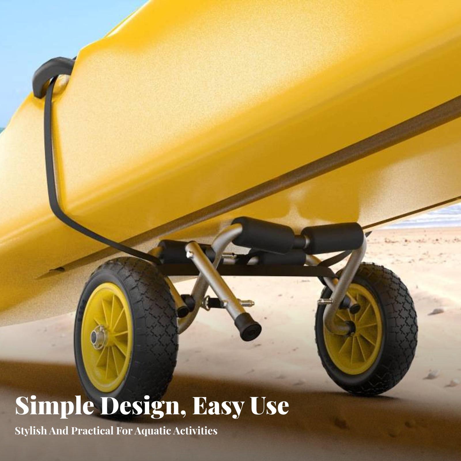 Faltbarer Mehrzweck-Kajakwagen – Fishing Kayak Cart Bewertung und Preis