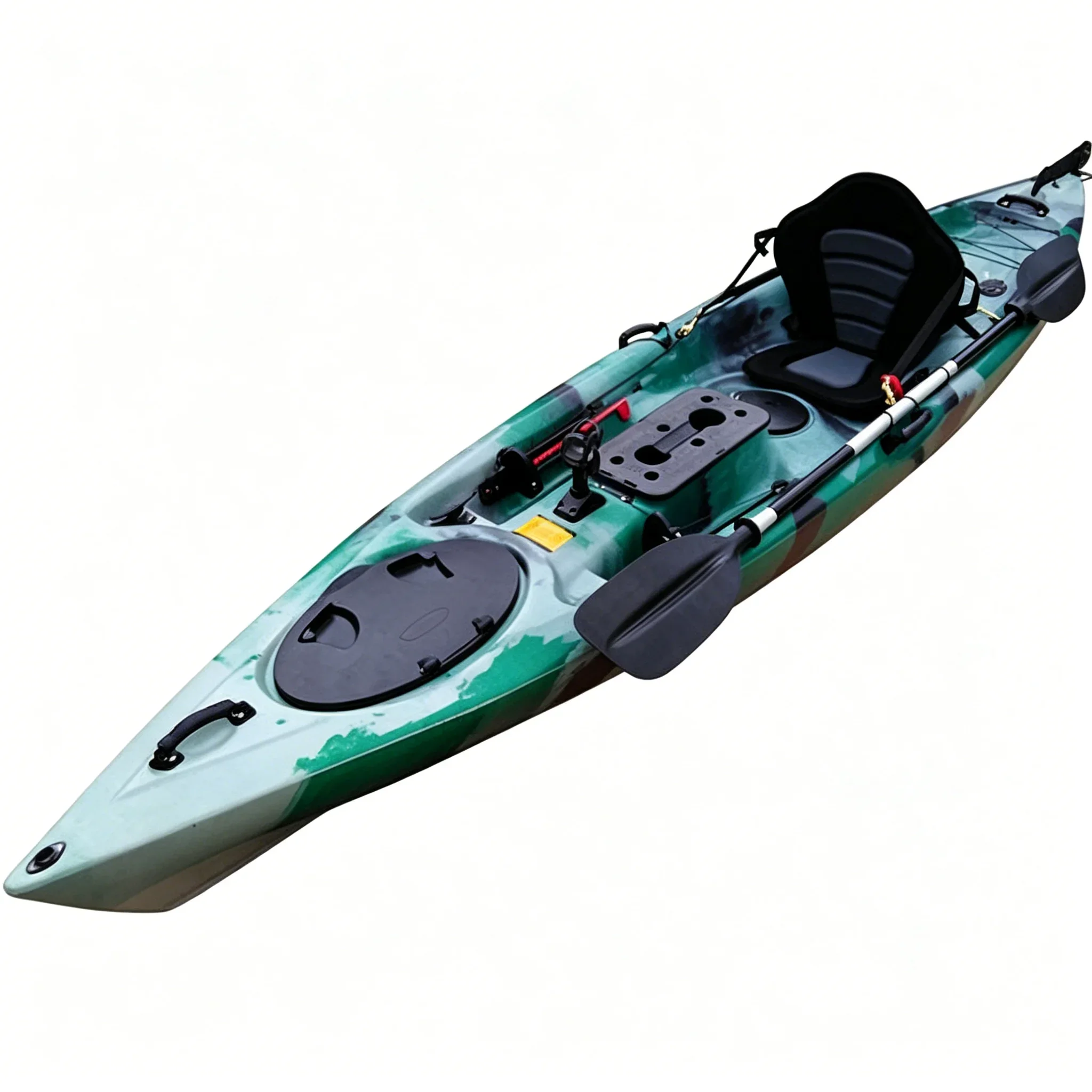 Einpersonen-Kajak aus Polyethy – Fishing Kayak Rod Holder Bewertung und Preis