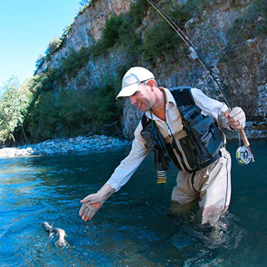 UV-Schutz Angelhandschuhe ohne – Fishing Kayak Paddle Bewertung und Preis
